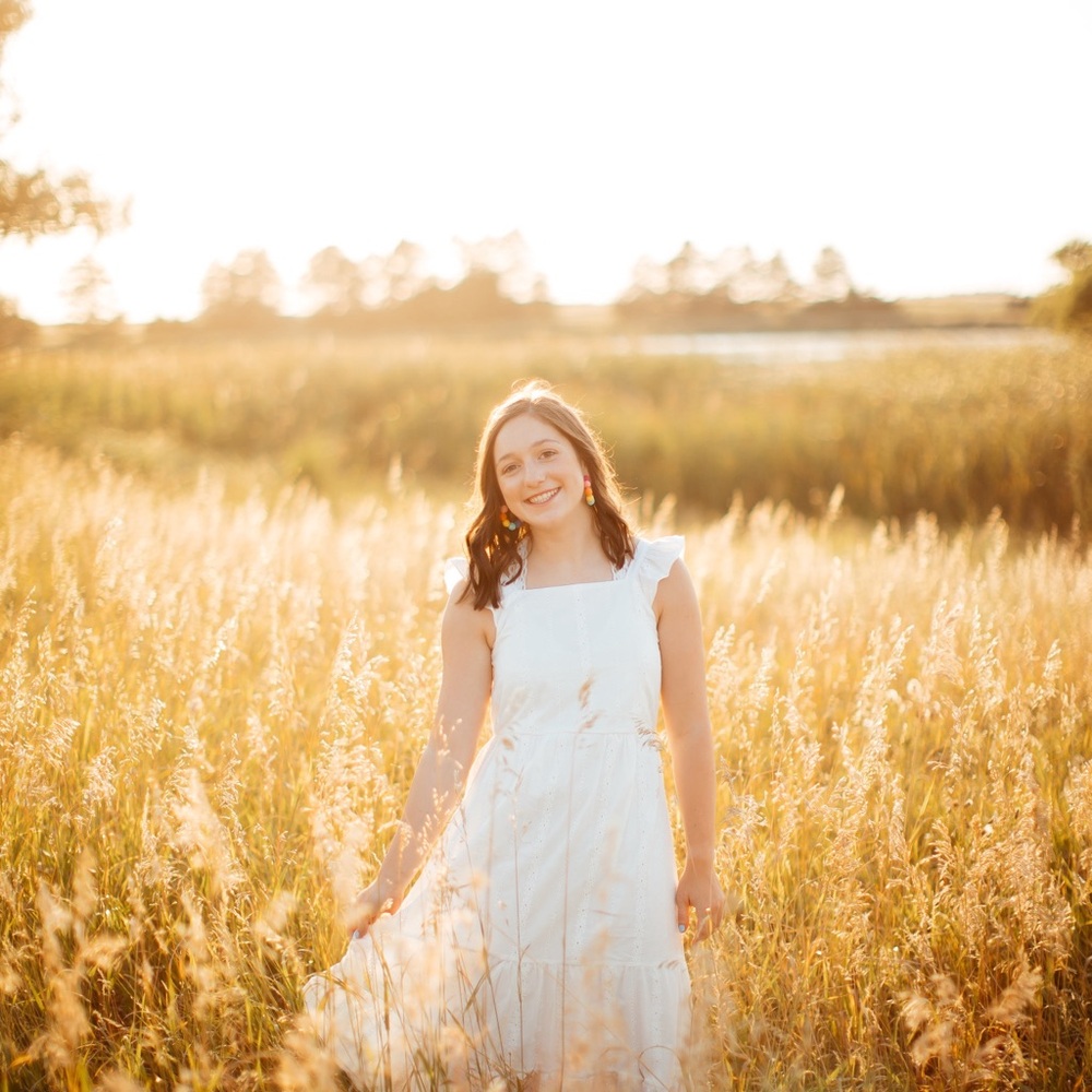 Charming White Kids Dress